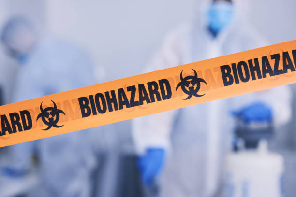 Professional Biohazard Cleanup technician working in Soledad, CA